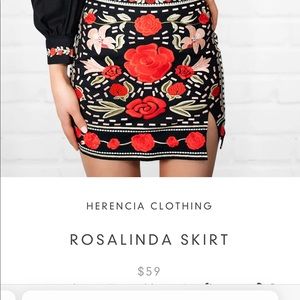 The Herencia Clothing Skirt